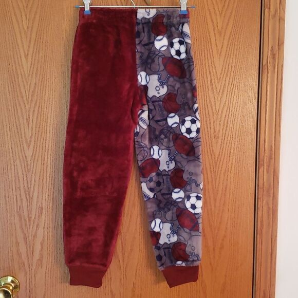 Member's Mark Thick Plush Sports Themed Lounge Pants Sz 8 - Picture 2 of 4